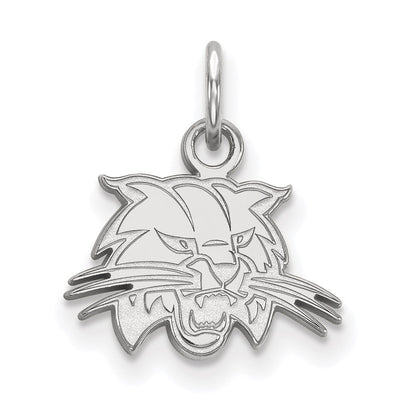 Sterlingsilber Rhodiniert Logoart Ohio University Bobcat Extra Klein Anhänger