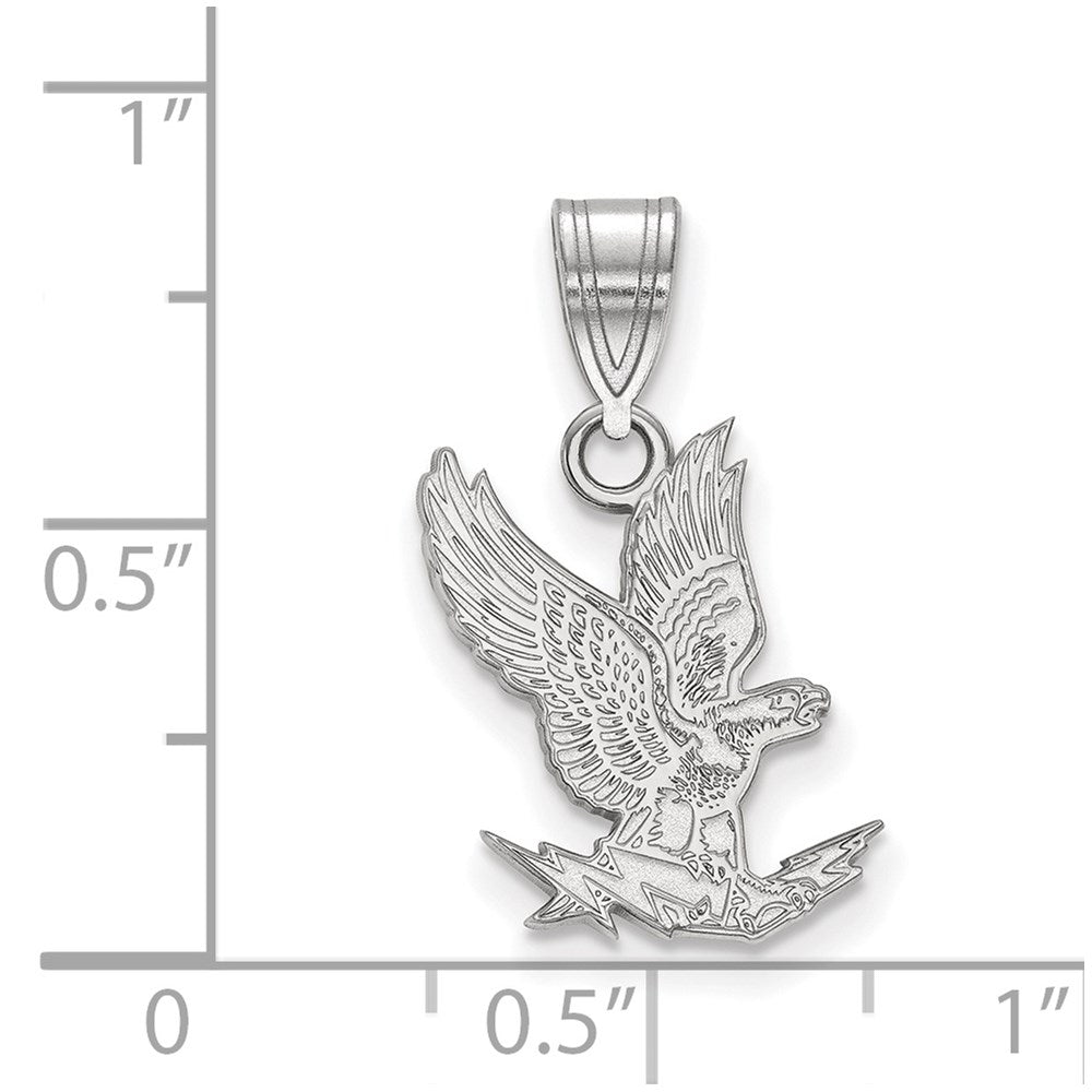10K Weißgold Logoart Vereinigt Staaten Luft Kraft Akademie Falcon Mittel Anhänger