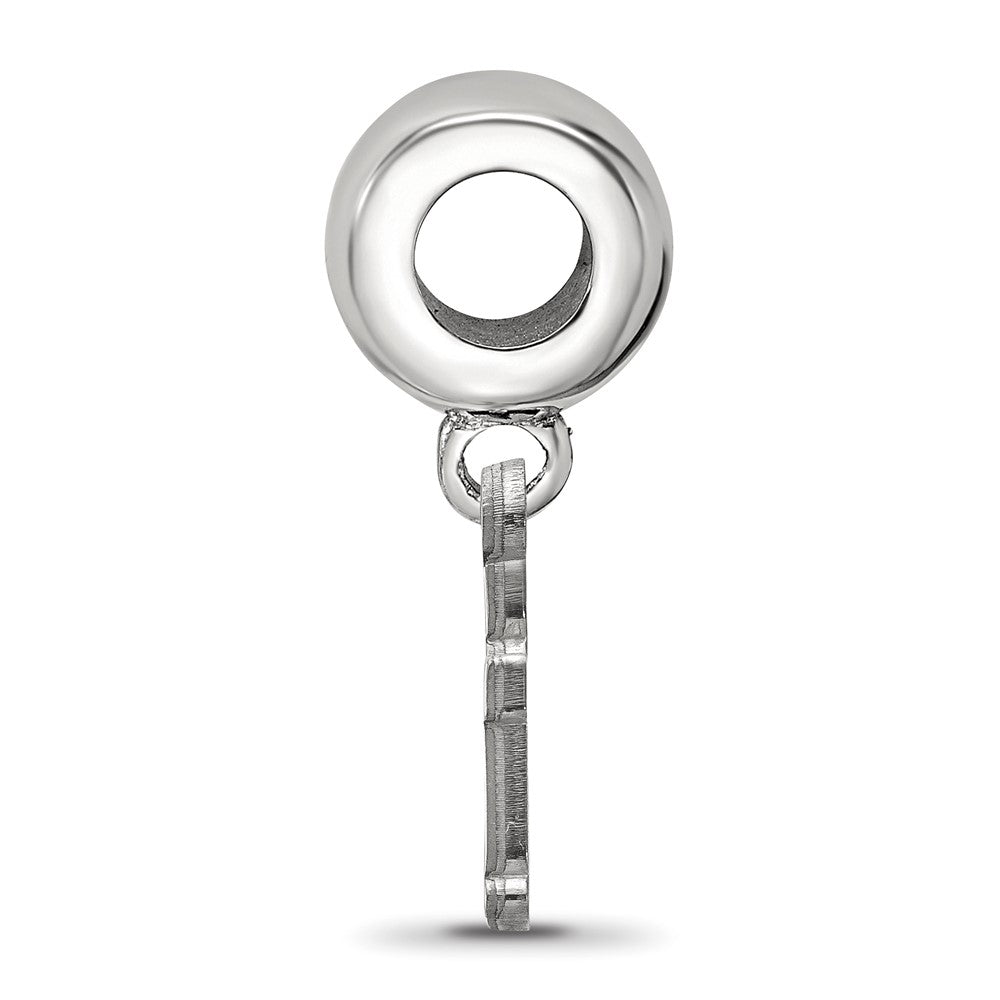 Sterlingsilber Rhodiniert Logoart Baylor University Xs Hängend Perle