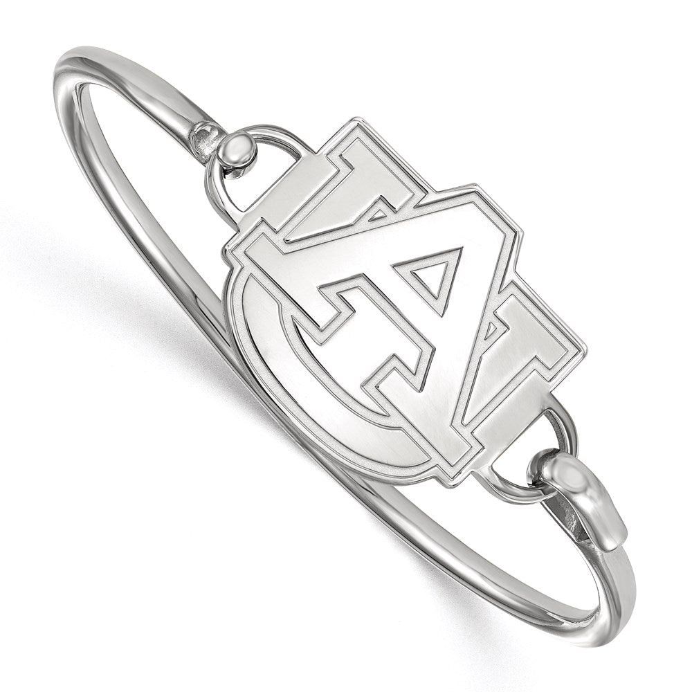Sterlingsilber Rhodiniert Logoart Auburn University Armreif
