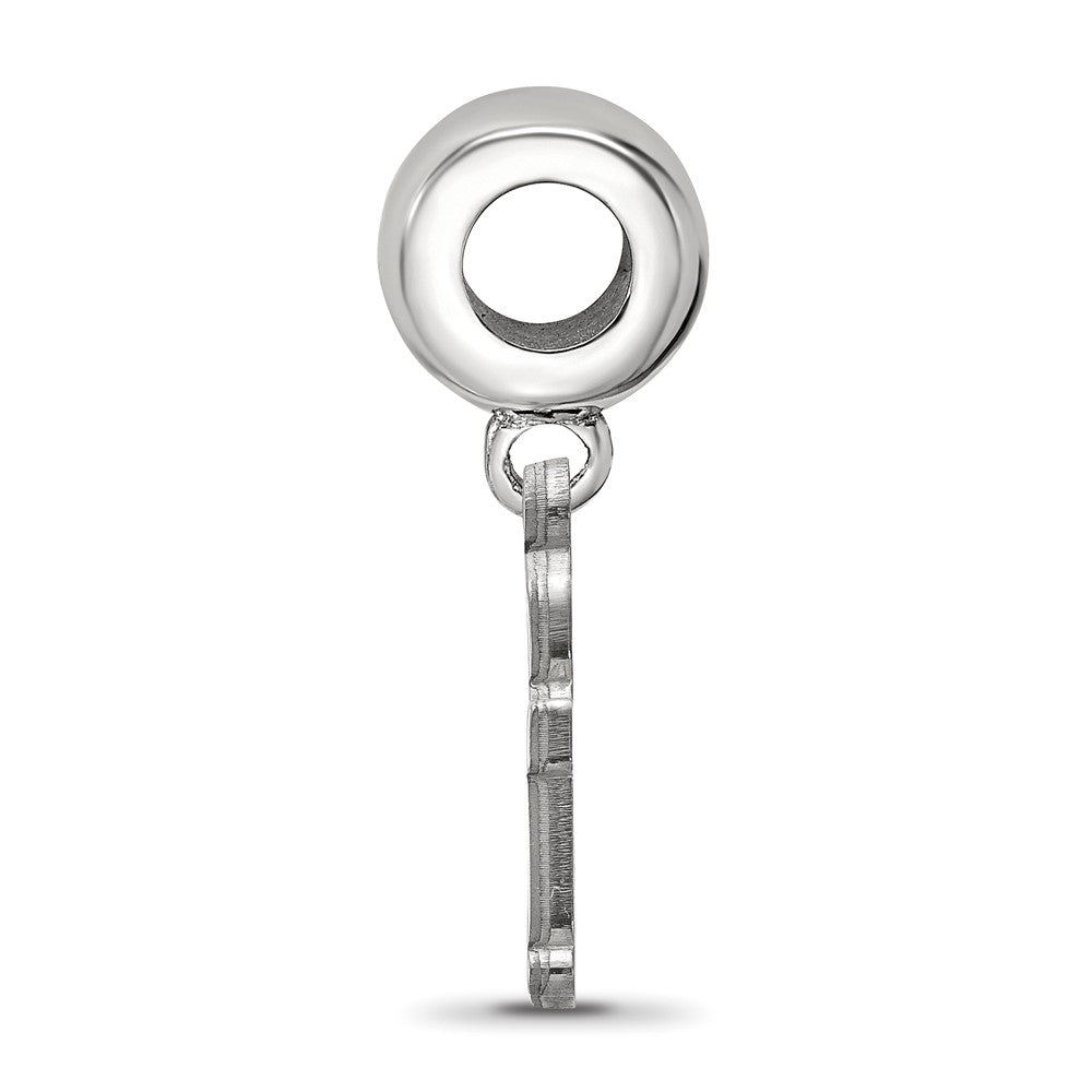 Sterlingsilber Rhodiniert Logoart Baylor University Sm Hängend Perle