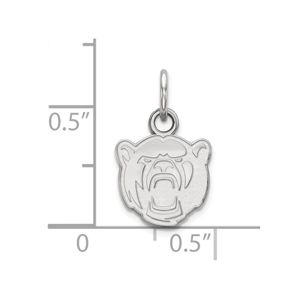 14K Weißgold Logoart Baylor University Extra Klein Anhänger