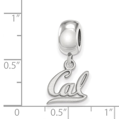 Sterlingsilber Rhodiniert Logoart U. Of California Berkeley Hängend Perle