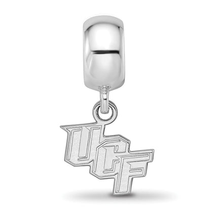 Sterlingsilber Rhodiniert Logoart U. Of Central Florida Xs Hängend Perle