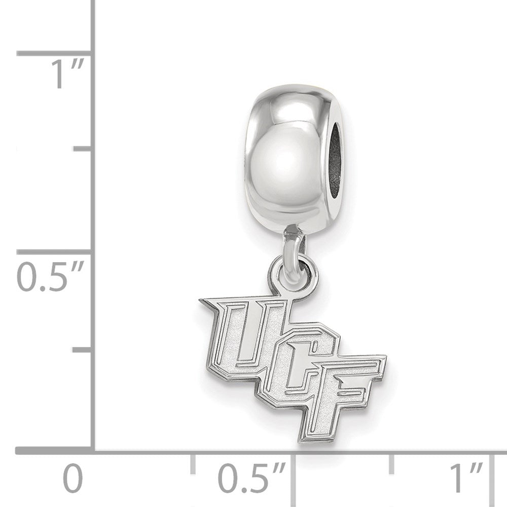 Sterlingsilber Rhodiniert Logoart U. Of Central Florida Xs Hängend Perle