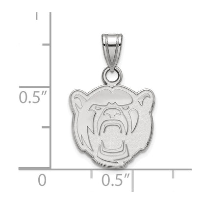 Sterlingsilber Rhodiniert Logoart Baylor University Klein Anhänger