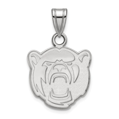 Sterlingsilber Rhodiniert Logoart Baylor University Klein Anhänger