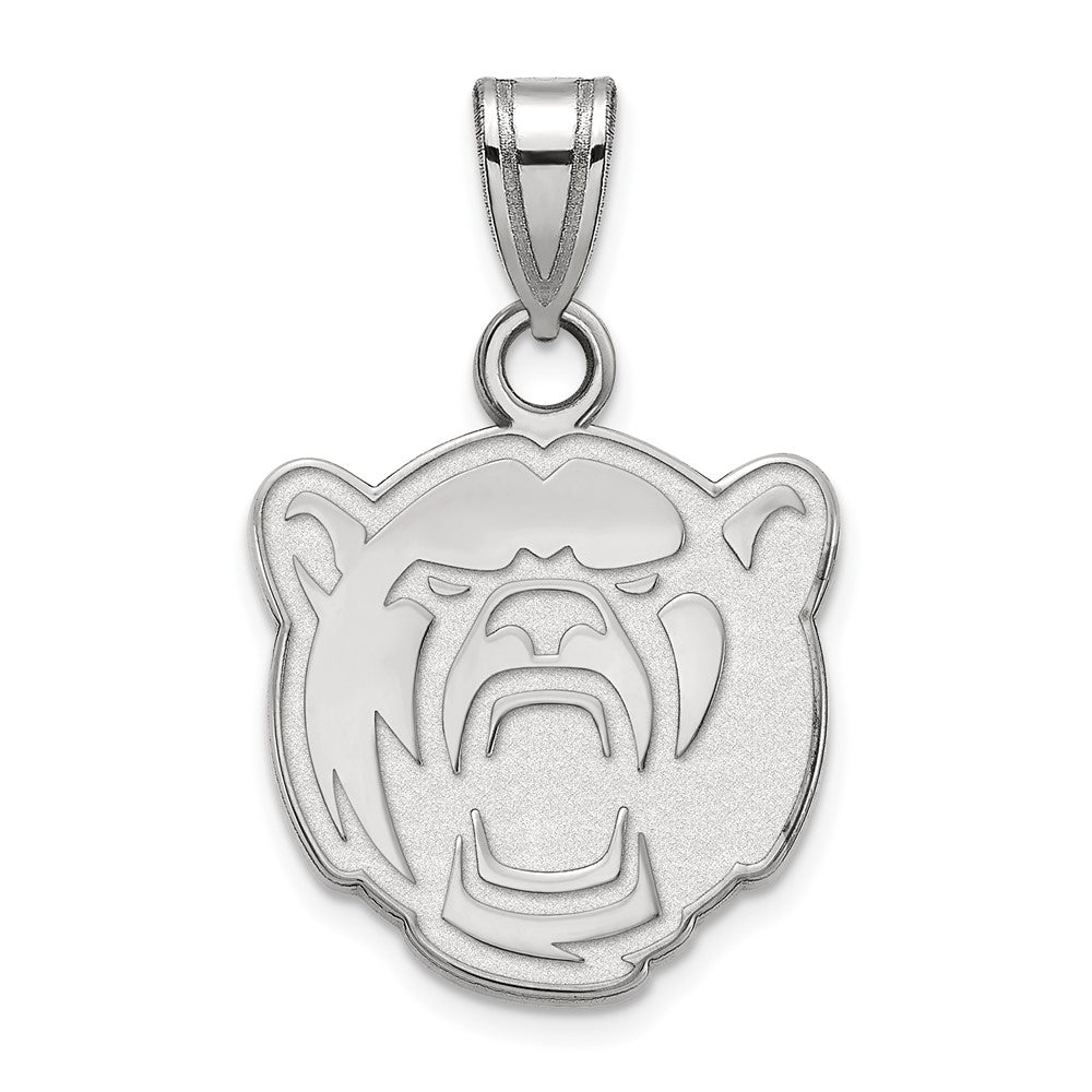 14K Weißgold Logoart Baylor University Klein Anhänger