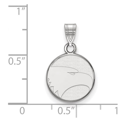 Sterlingsilber Rhodiniert Logoart Georgia Southern University Adler Klein Anhänger