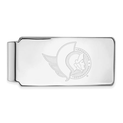 Sterlingsilber Rhodiniert Nhl Logoart Ottawa Senators Geldklammer