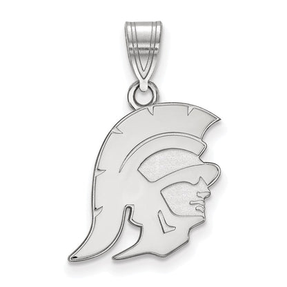 10K Weißgold University Of Southern California Trojan Mittel Anhänger