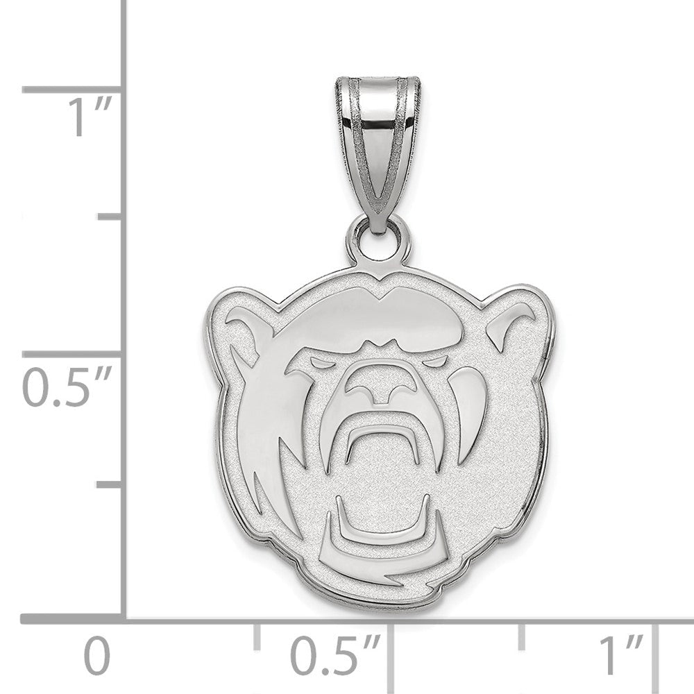Sterlingsilber Rhodiniert Logoart Baylor University Mittel Anhänger