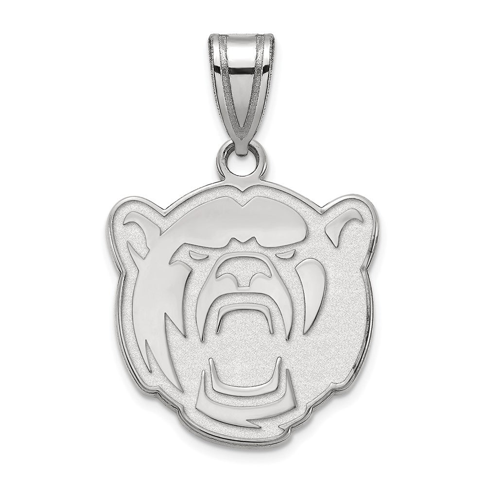 10K Weißgold Logoart Baylor University Mittel Anhänger