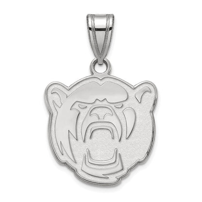 Sterlingsilber Rhodiniert Logoart Baylor University Mittel Anhänger