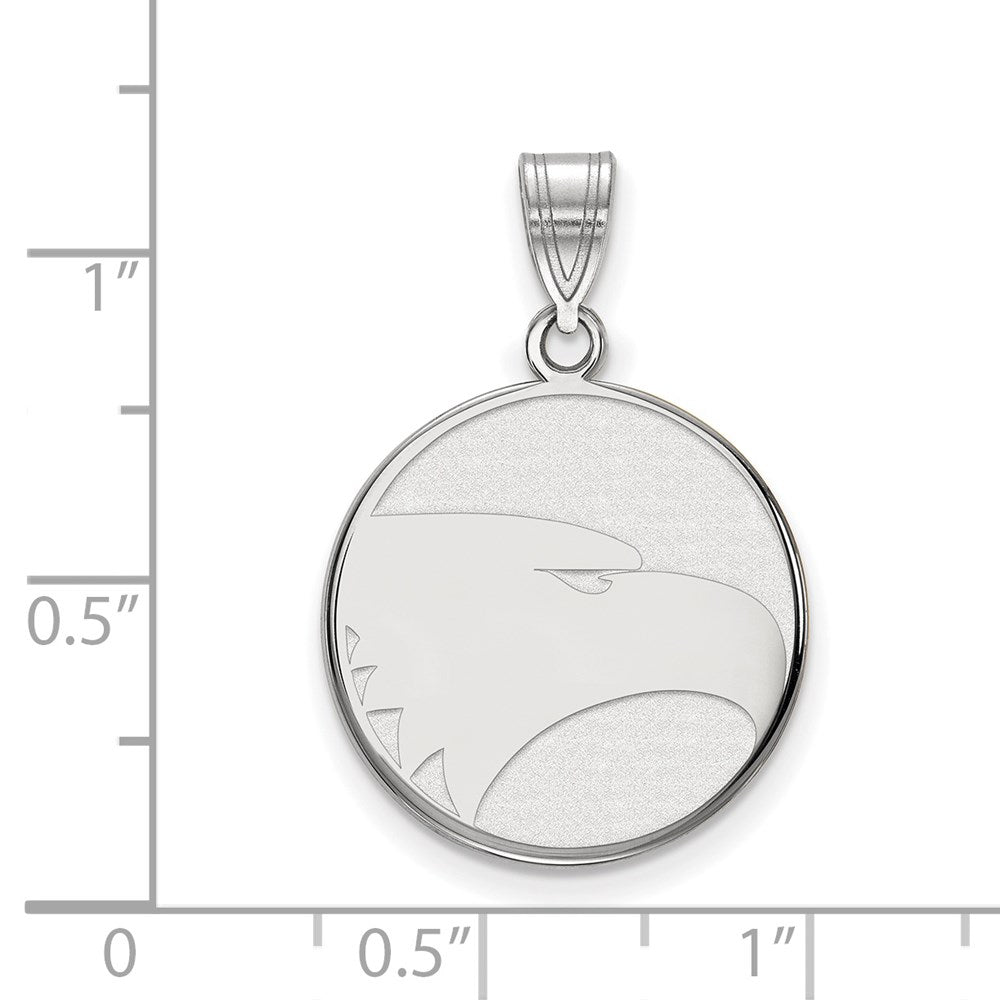 Sterlingsilber Rhodiniert Logoart Georgia Southern University Adler Groß Anhänger