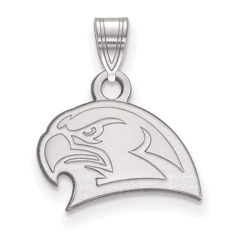 Sterlingsilber Rhodiniert Logoart Miami University Ohio Redhawk Klein Anhänger