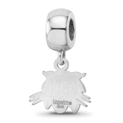 Sterlingsilber Rhodiniert Logoart Ohio University Xs Hängend Perle