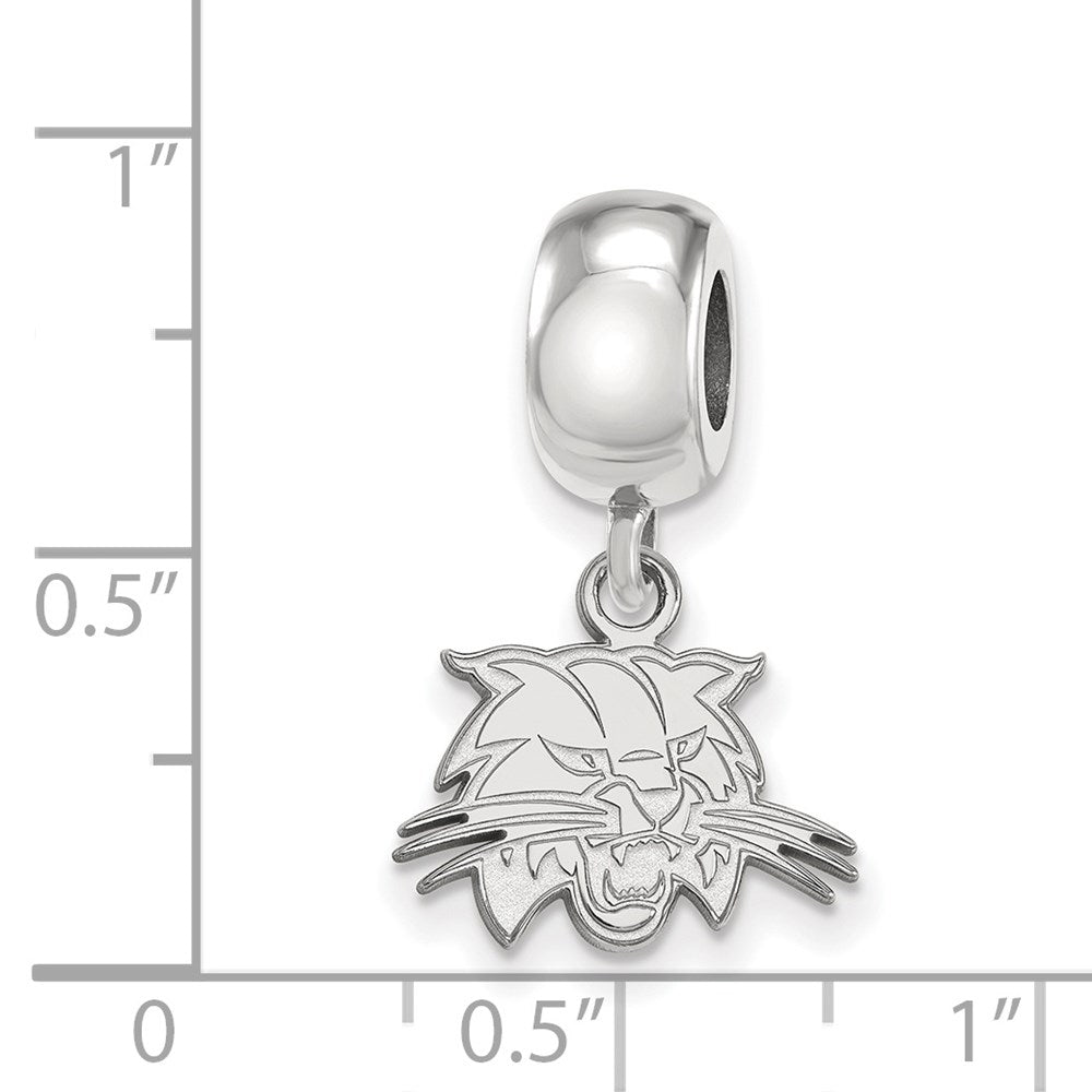 Sterlingsilber Rhodiniert Logoart Ohio University Xs Hängend Perle
