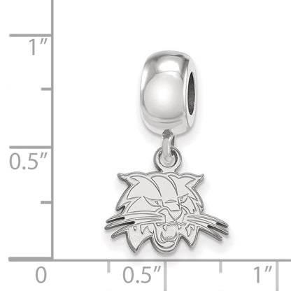 Sterlingsilber Rhodiniert Logoart Ohio University Xs Hängend Perle