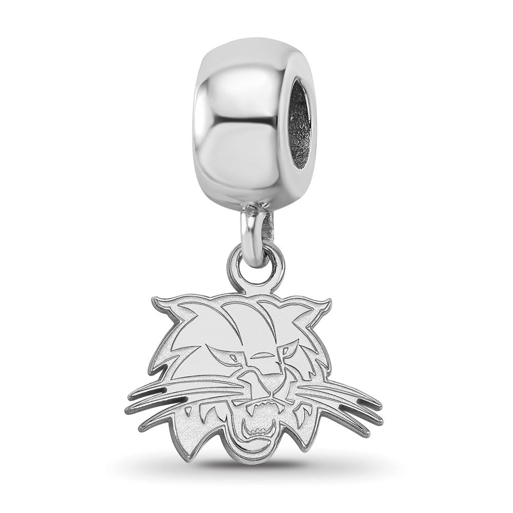 Sterlingsilber Rhodiniert Logoart Ohio University Xs Hängend Perle