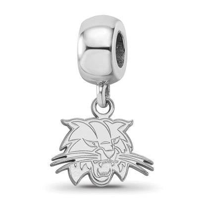 Sterlingsilber Rhodiniert Logoart Ohio University Xs Hängend Perle