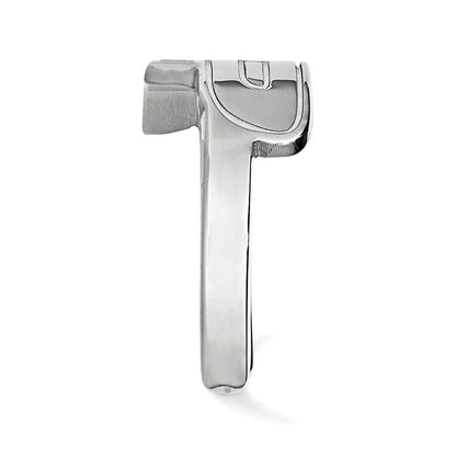 Sterlingsilber Rhodiniert Logoart Purdue University Buchstabe P Zehenring