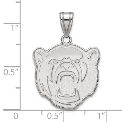 Sterlingsilber Rhodiniert Logoart Baylor University Groß Anhänger