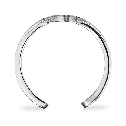 Sterlingsilber Rhodiniert Logoart Ost Carolina University Pirat Zehenring