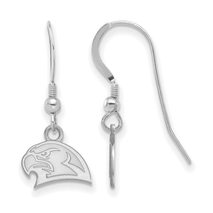 Sterlingsilber Rhodiniert Logoart Miami University Ohio Redhawk Extra Klein Hängend Draht Ohrringe