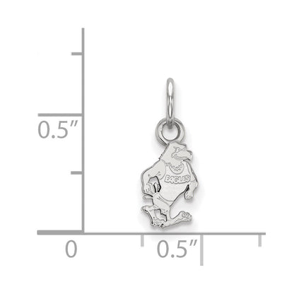 Sterlingsilber Rhodiniert Logoart Georgia Southern University Adler Extra Klein Anhänger