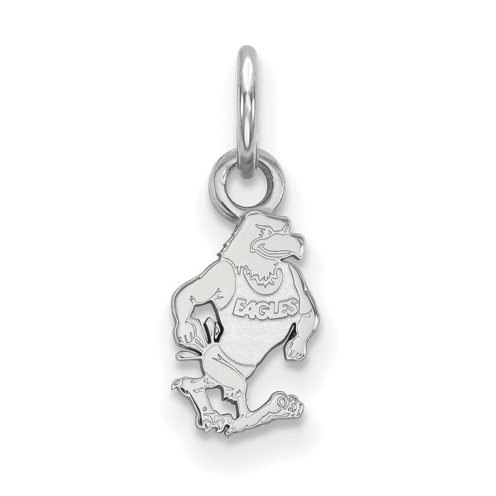 10K Weißgold Logoart Georgia Southern University Adler Extra Klein Anhänger