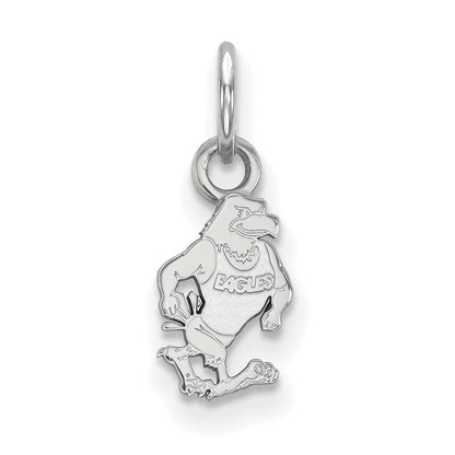 Sterlingsilber Rhodiniert Logoart Georgia Southern University Adler Extra Klein Anhänger