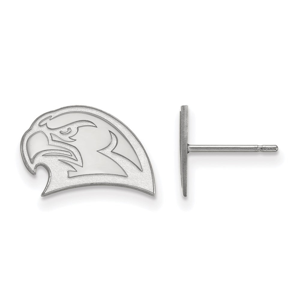 14K Weißgold Logoart Miami University Ohio Redhawk Klein Ohrstecker