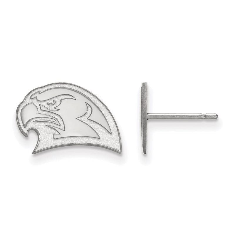 14K Weißgold Logoart Miami University Ohio Redhawk Klein Ohrstecker
