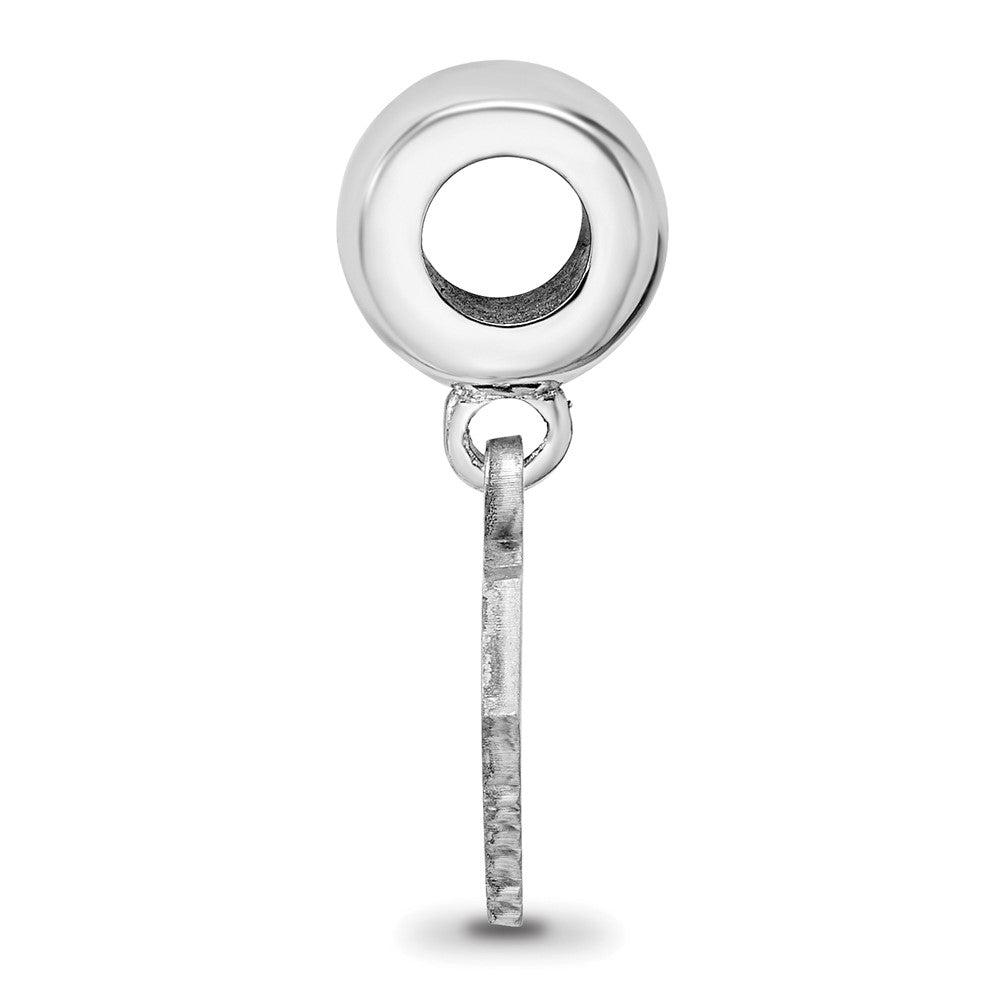 Sterlingsilber Rhodiniert Logoart The Citadel Klein Hängend Perle
