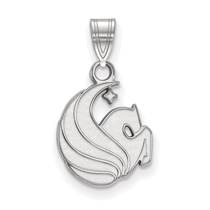 Sterlingsilber Rhodiniert Logoart University Of Central Florida Pegasus Klein Anhänger