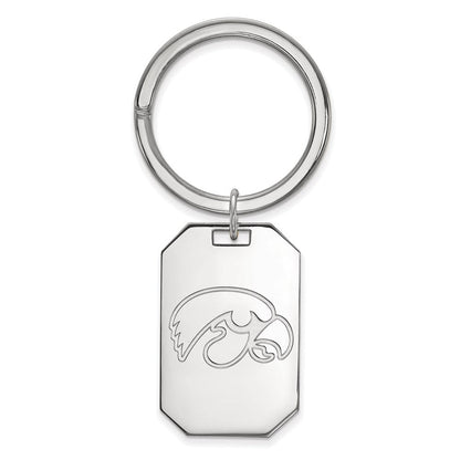 Sterlingsilber Rhodiniert Logoart University Of Iowa Key Ring