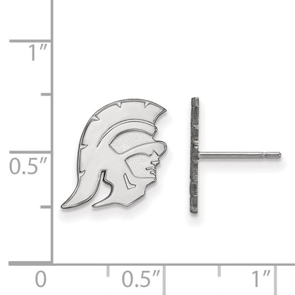 10K Weißgold University Of Southern California Trojan Klein Ohrstecker