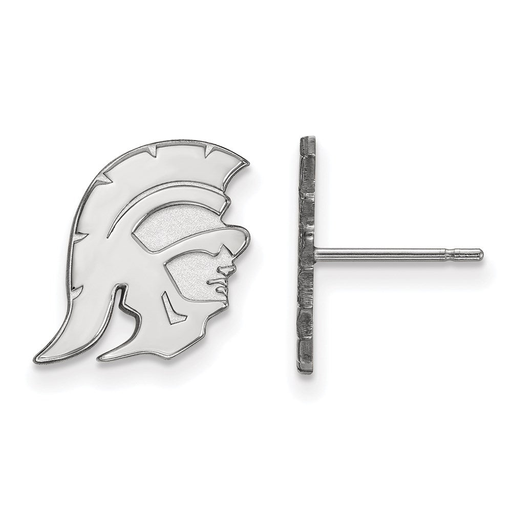 10K Weißgold University Of Southern California Trojan Klein Ohrstecker