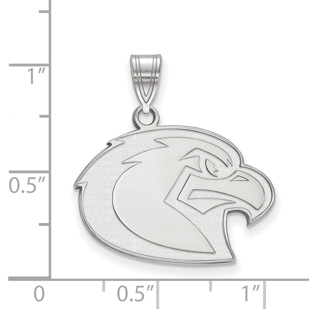 Sterlingsilber Rhodiniert Logoart Marquette University Adler Groß Anhänger