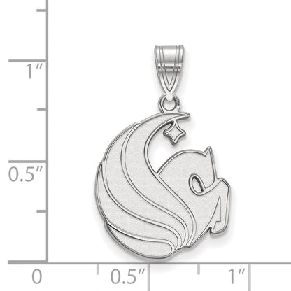 Sterlingsilber Rhodiniert Logoart University Of Central Florida Pegasus Groß Anhänger