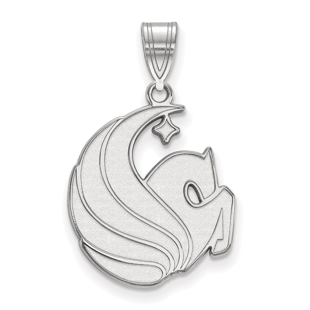 Sterlingsilber Rhodiniert Logoart University Of Central Florida Pegasus Groß Anhänger