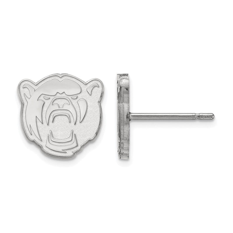 Sterlingsilber Rhodiniert Logoart Baylor University Extra Klein Ohrstecker