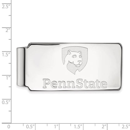 Sterlingsilber Rhodiniert Logoart Penn State University Geldklammer
