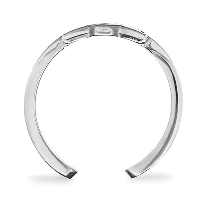 Sterlingsilber Rhodiniert Logoart Auburn University Zehenring