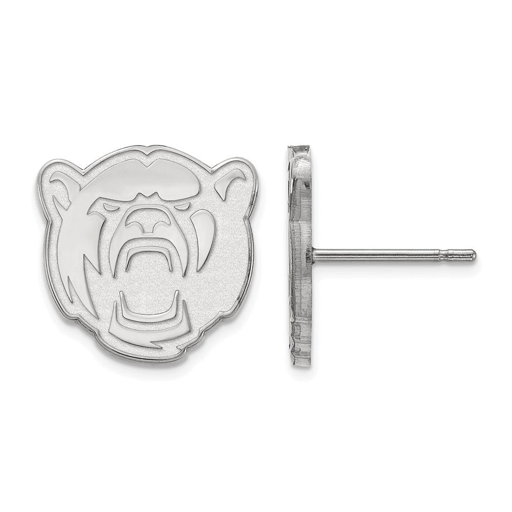 Sterlingsilber Rhodiniert Logoart Baylor University Klein Ohrstecker
