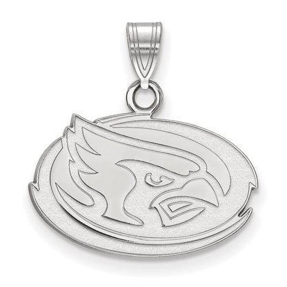 Sterlingsilber Rhodiniert Logoart Iowa State University Cardinal Klein Anhänger