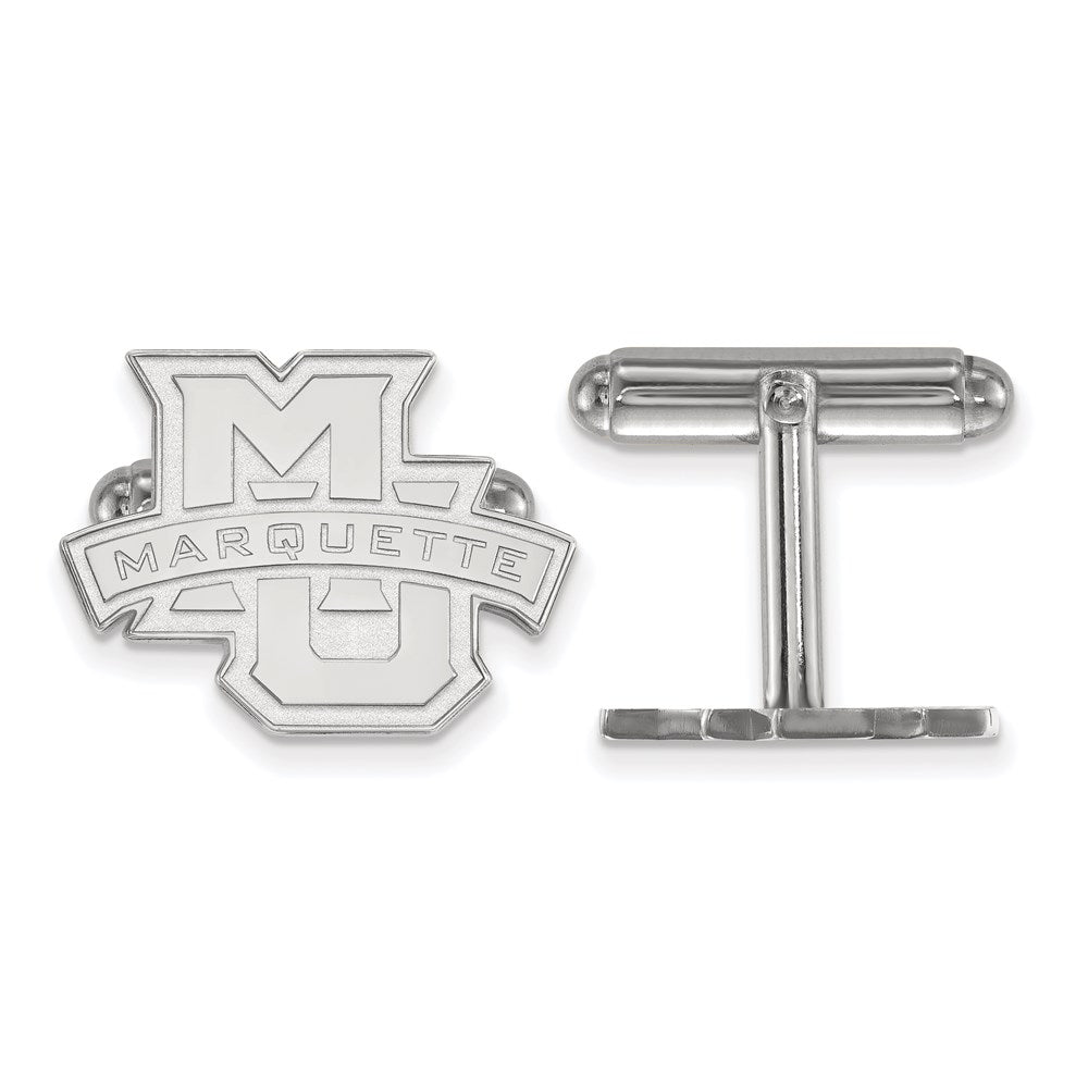 Sterlingsilber Rhodiniert Logoart Marquette University Manschette Knöpfe