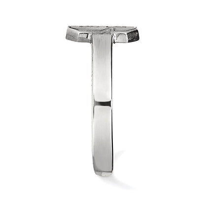 Sterlingsilber Rhodiniert Logoart North Carolina State University N C S Zehenring