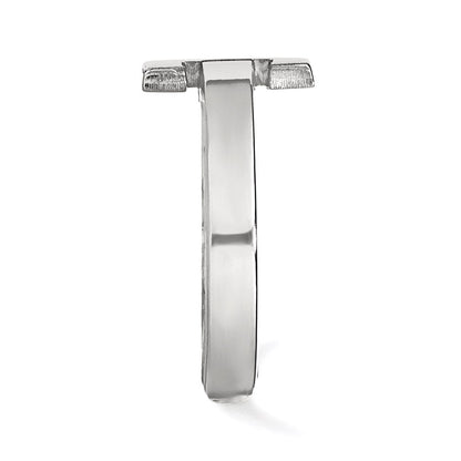 Sterlingsilber Rhodiniert Logoart University Of Illinois Buchstabe I Zehenring